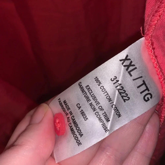 Rachel Roy Pink 100% Cotton Textured Button Up Shirt  XXL - Picture 6 of 10